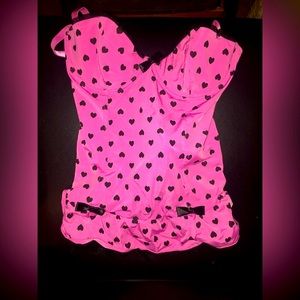 Heart Lingerie Top